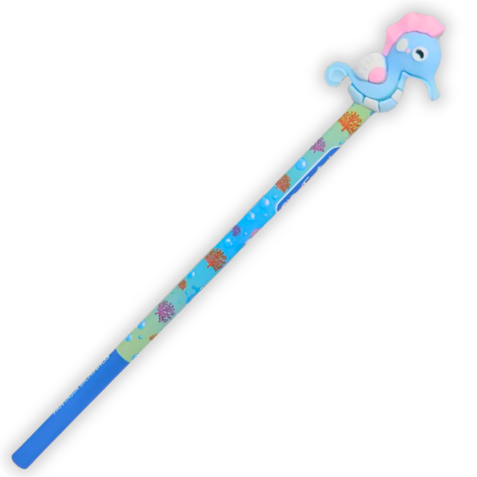 Lápis Grafite de Escrever com Borracha Ponteira Animais  Fantasia CiS - #3