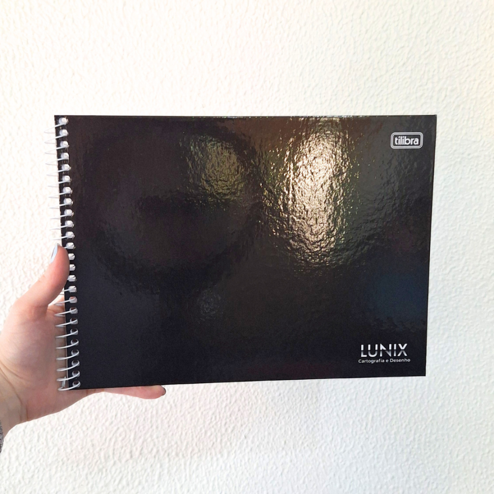Caderno com Espiral de Cartografia e Desenho Lunix Tilibra - #9