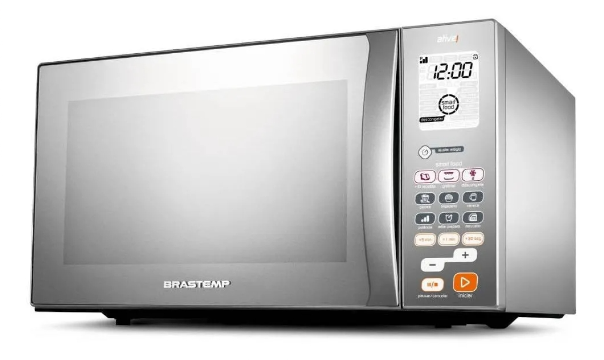 Micro-ondas Brastemp 38l Inox Espelhado Com Grill - Bmj38ar - #1