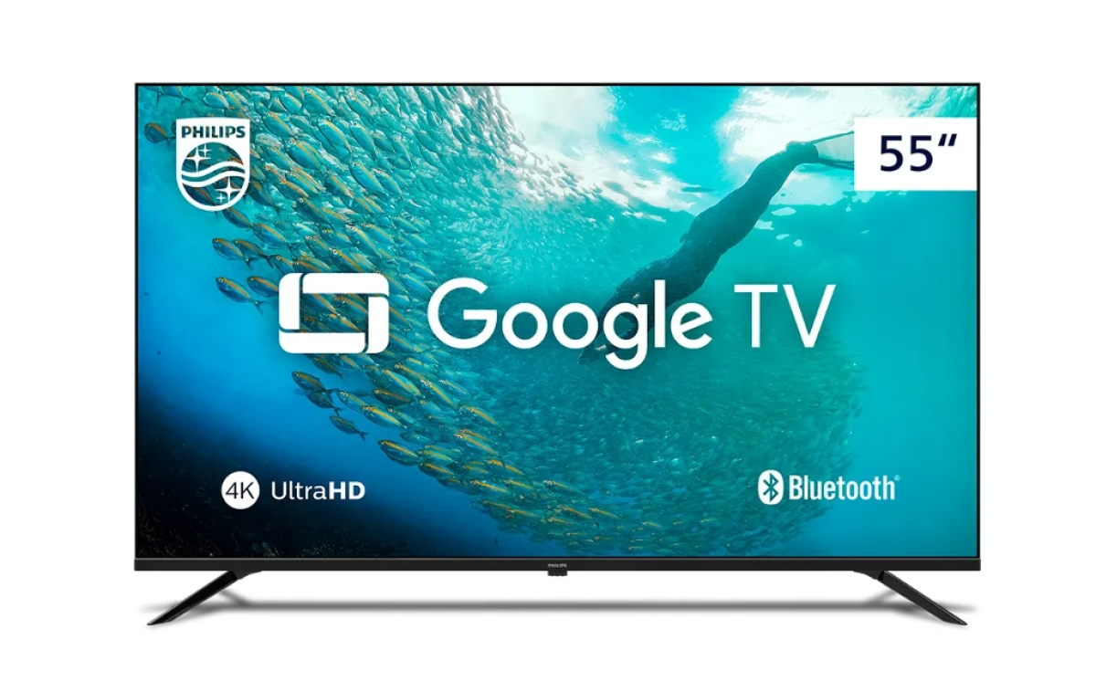 Smart Tv Philips 55 4K Uhd Google Tv - 55Pug7019/78 - #2