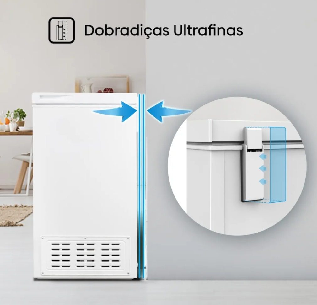 Freezer Horizontal Hisense 142l Branco - #1