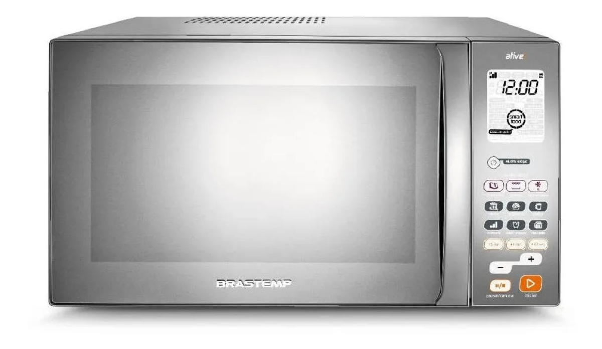 Micro-ondas Brastemp 38l Inox Espelhado Com Grill - Bmj38ar - #1