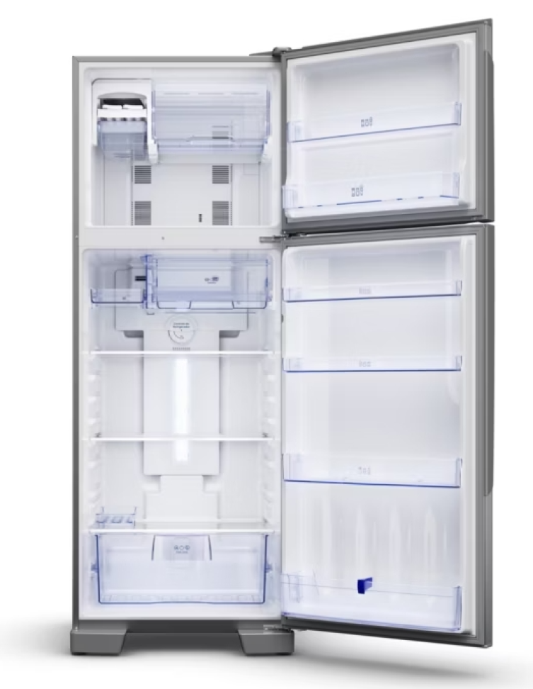Geladeira Panasonc BT71 Aço escovado Duplex Frost Free 483 L Inverter A+++ - #1