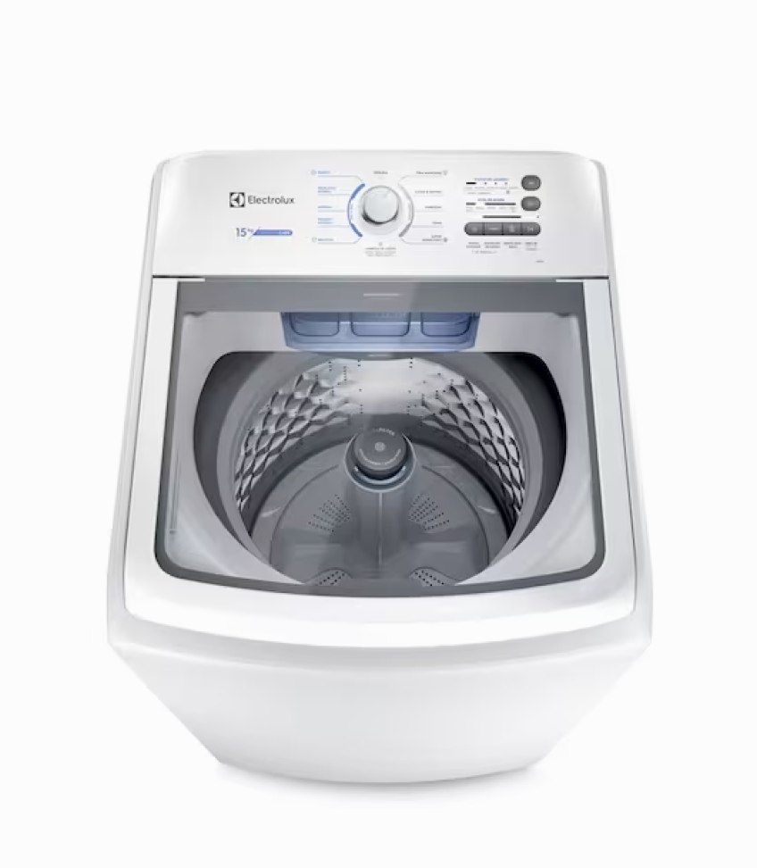 Máquina de Lavar 15kg Electrolux Essential Care com Cesto Inox, Jet&Clean e Ultra Filter - 110V - #1