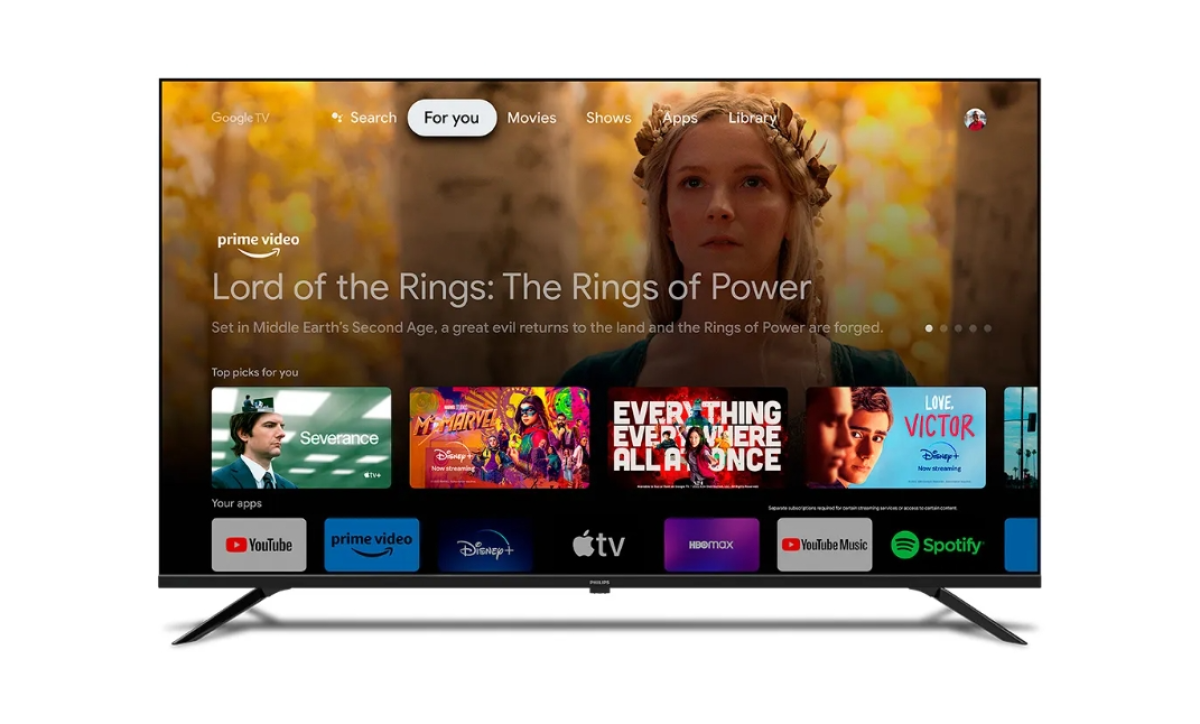 Smart Tv Philips 55 4K Uhd Google Tv - 55Pug7019/78 - #5