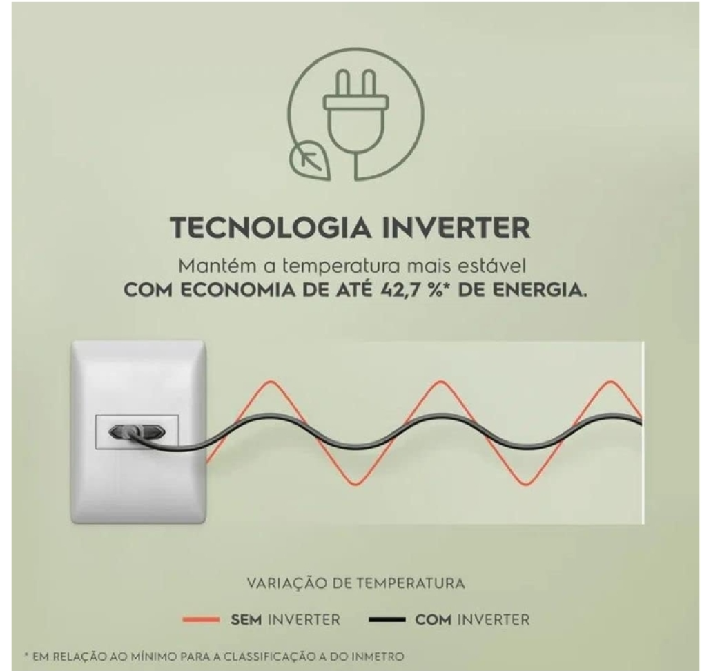 Geladeira Electrolux frost free side by Inox Look 435l autoSense SBS IS4S - #2