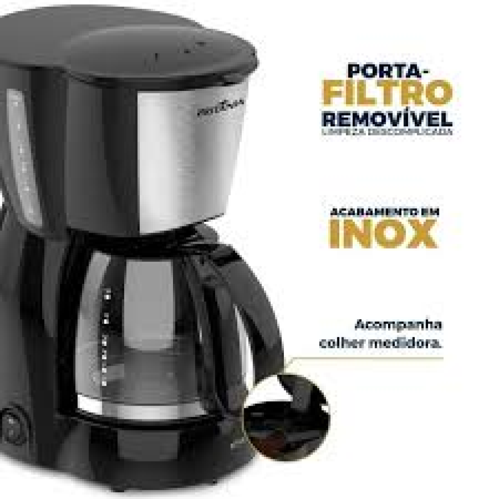Cafeteira Britânia BCF19 Inox 18 Cafezinhos Jarra de Vidro 550W 127V - #2