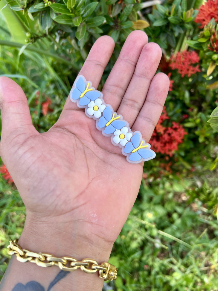 Flor com borboleta - #1