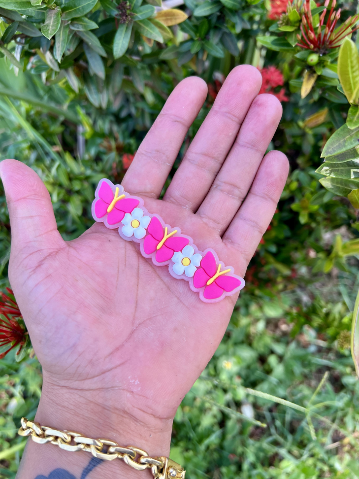 Flor com borboleta - #1