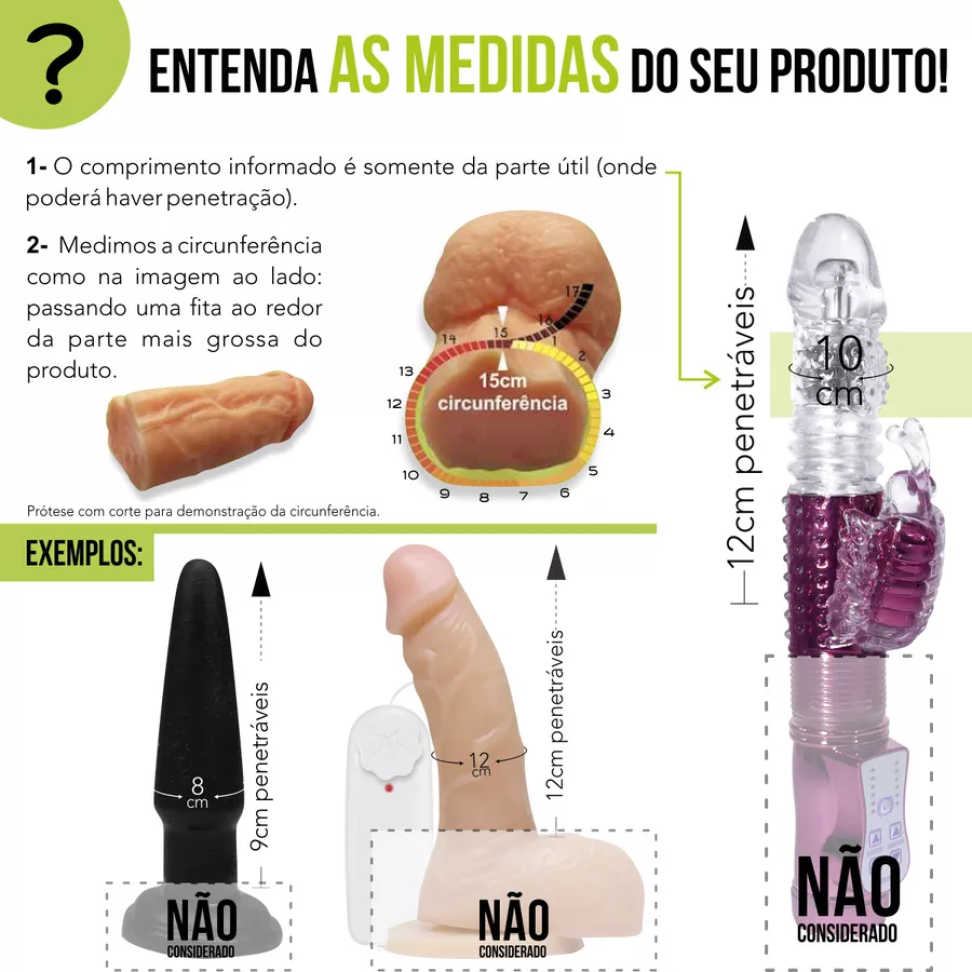 Prótese 18x15cm Com Ventosa - #4
