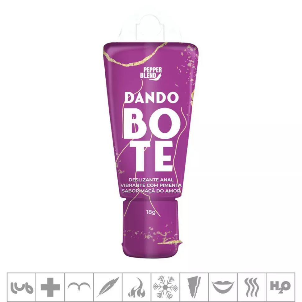 Gel Para Sexo Anal Dando Bote 18g - Maçã do Amor