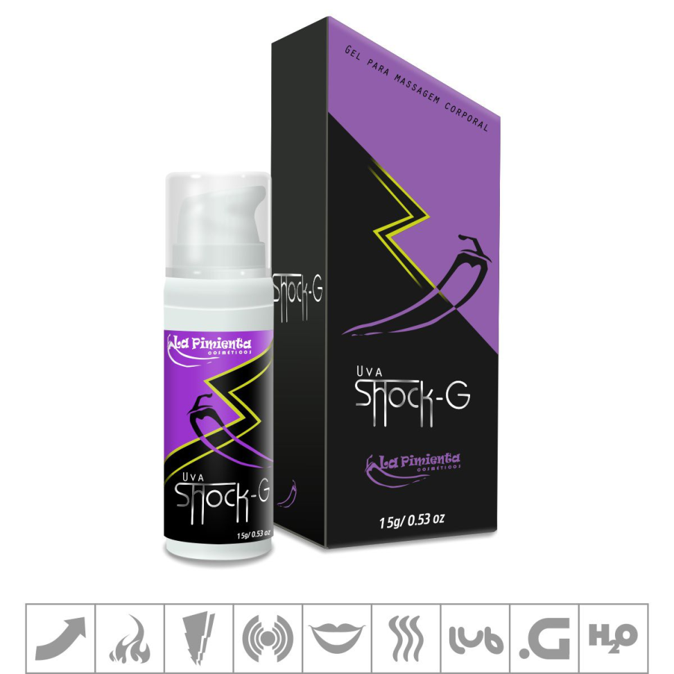 Excitante Unissex Shock-G 15g - #2