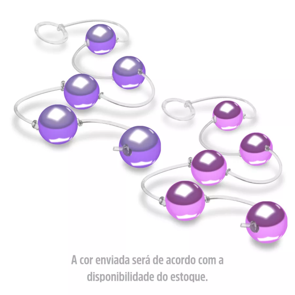 Bolinhas Tailandesas Metalizada Êxtase