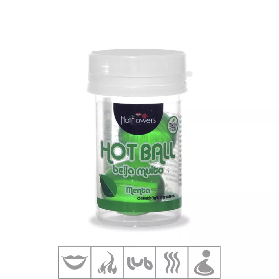 Bolinha Beijável Hot Ball Com 2un