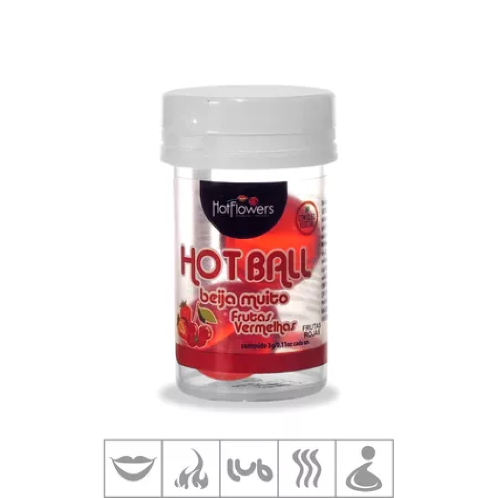Bolinha Beijável Hot Ball Com 2un