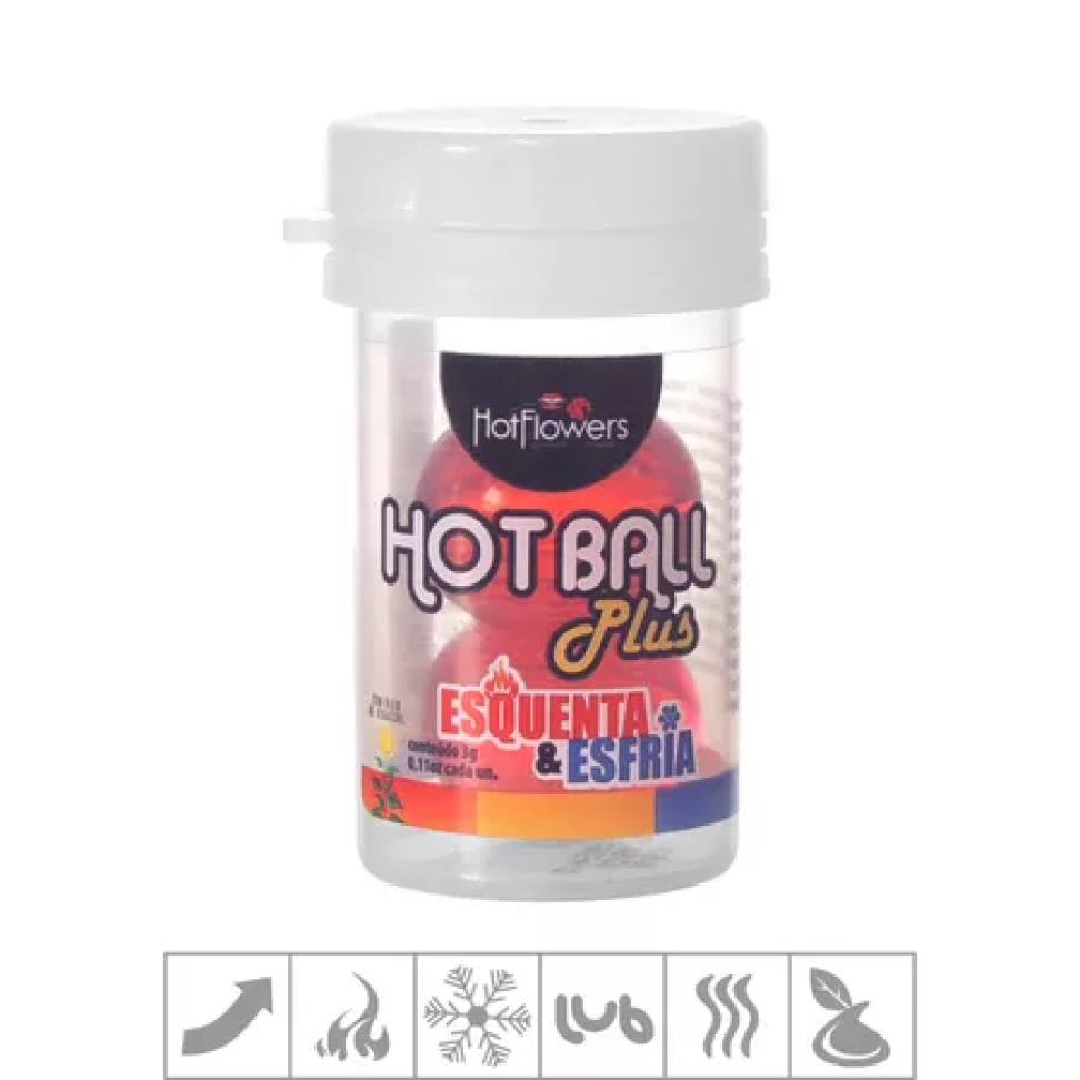 Bolinha Funcional Hot Flowers Com 2u - Plus Esquenta Esfria