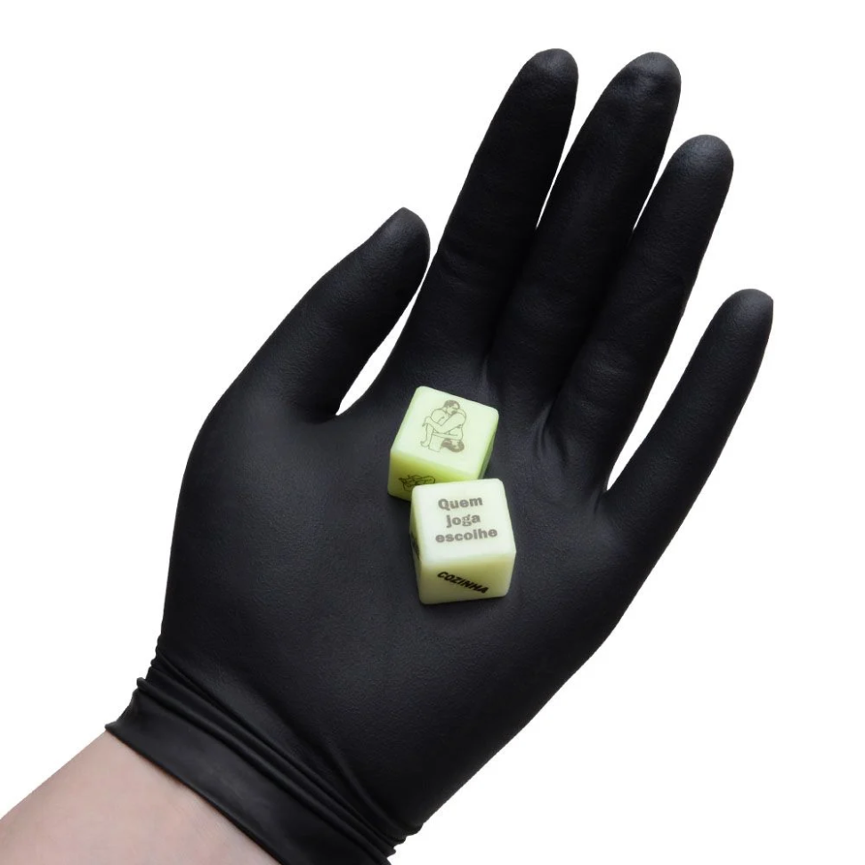 Dados Do Prazer Fluorescente Hétero Duplo Diversão Ao Cubo - #3