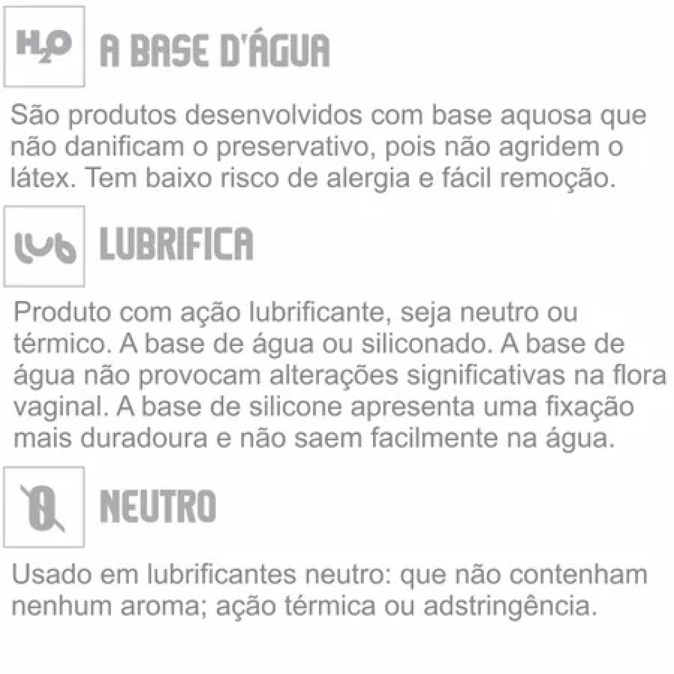 Lubrificante Lubrigel Sachê 5g - Neutro