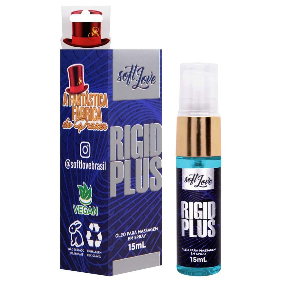 Rigid Plus Jatos Excitante Masculino 15Ml Soft Love - #1