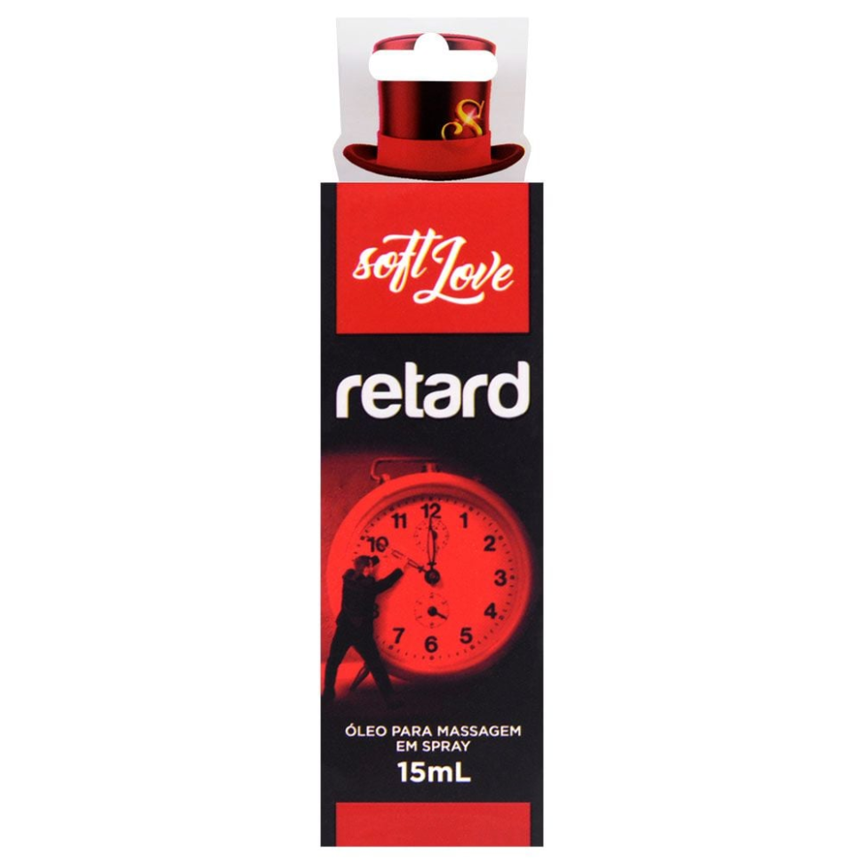 Retard Jatos Excitante Masculino 15Ml Soft Love - #1