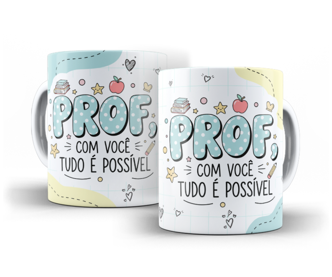 CANECA DE PORCELANA 325ml PROFESSOR - #2