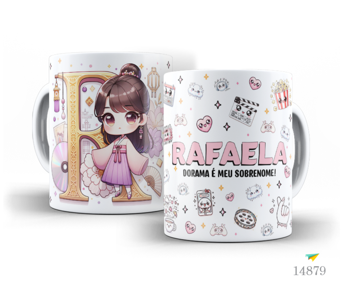CANECA DE PORCELANA DORAMA - #4