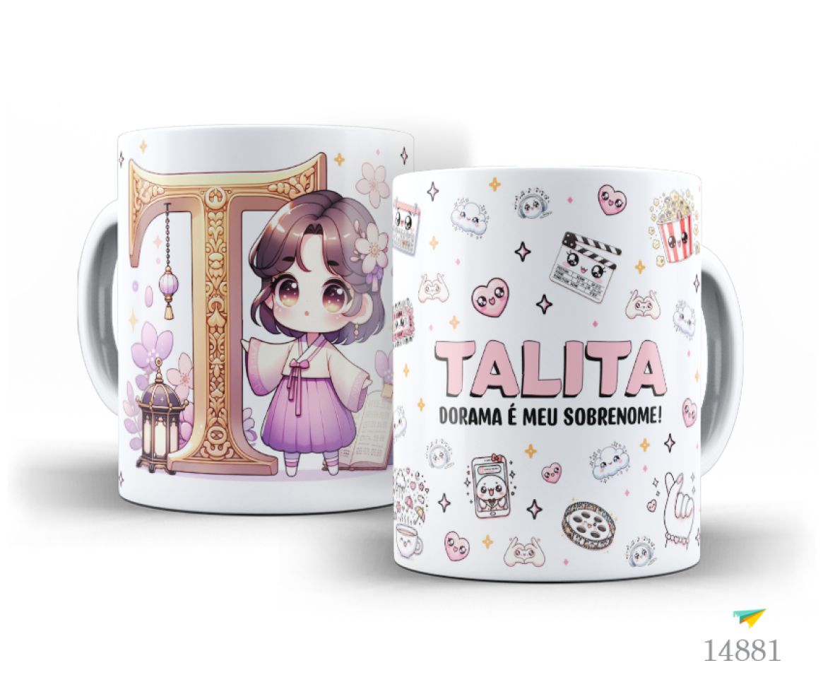 CANECA DE PORCELANA DORAMA - #2