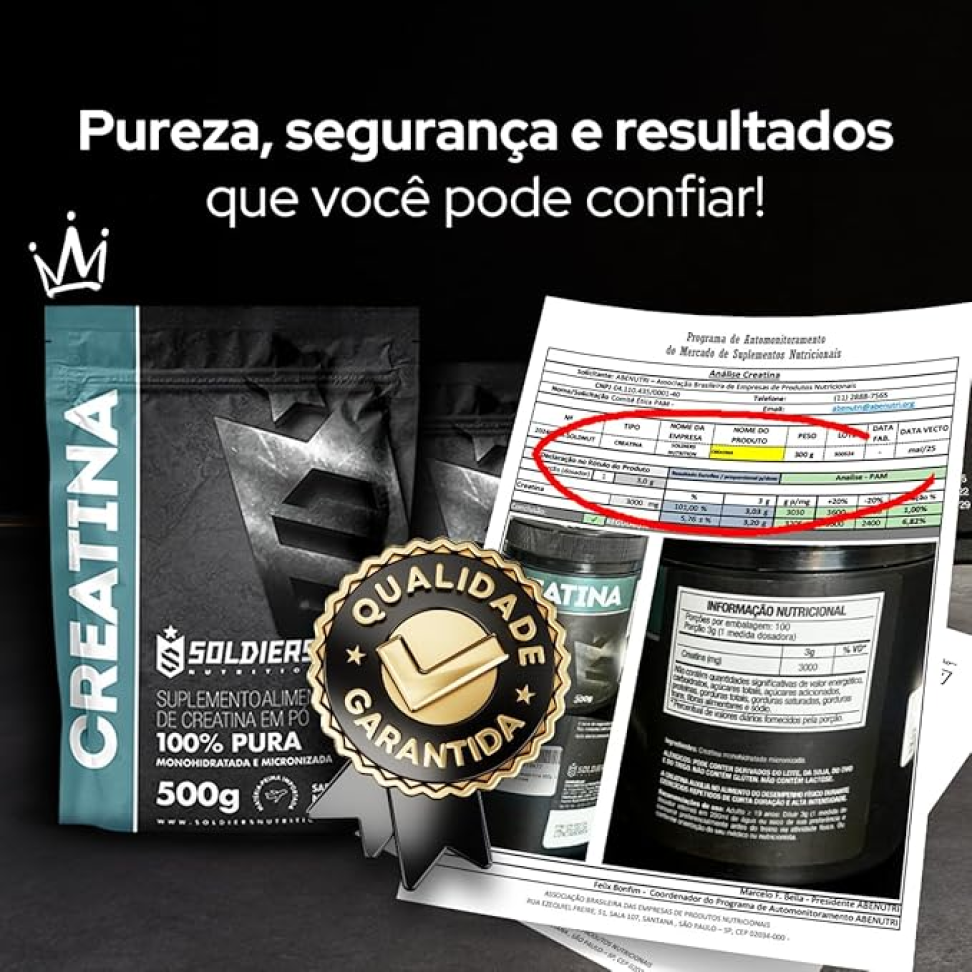 Soldiers Nutrition Creatina Monohidratada 500g - #2