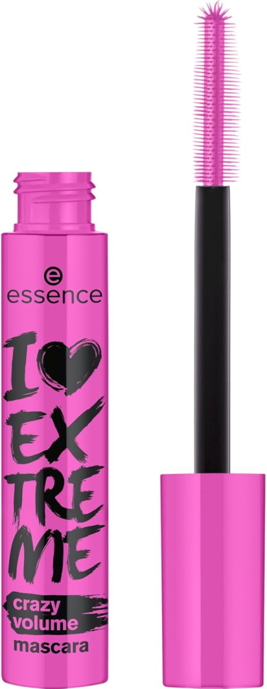Máscara de cílios I Love Extreme Crazy Volume essence - #1
