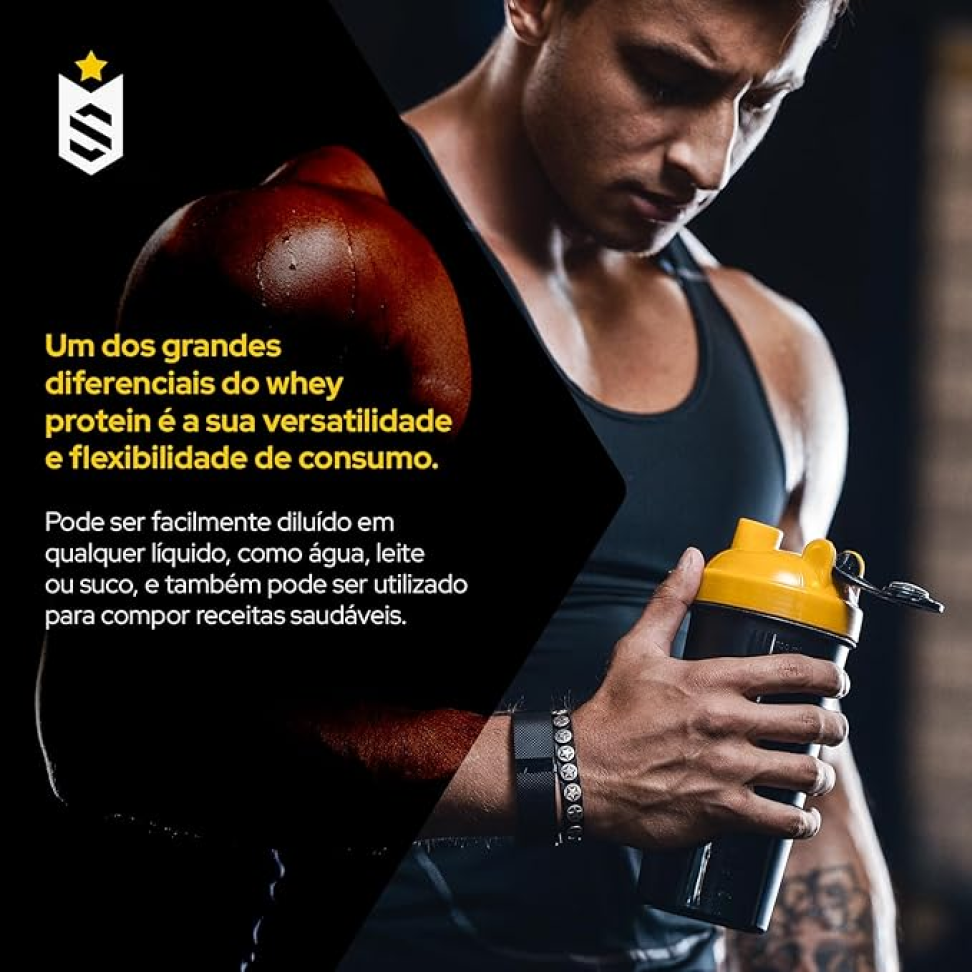 Whey Protein Concentrado 1kg Sabor Chocolate Belga Soldiers Nutrition Rico em Proteína Treino - #2