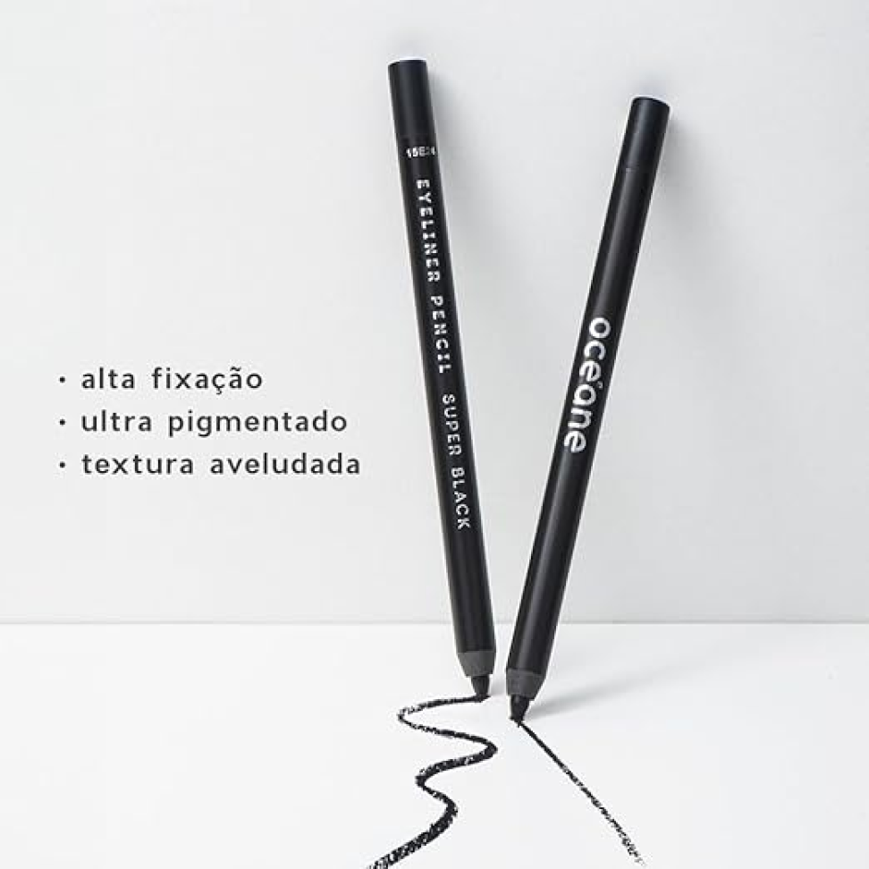 Océane Oceane – Eyeliner Océane - Lapis P/Olhos - Super Black./Preto - #1