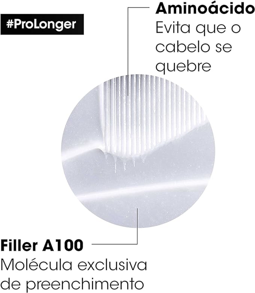 L'Oréal Professionnel Pro Longer, Máscara de Tratamento Capilar para Cabelos Finos e Afinados, - #3