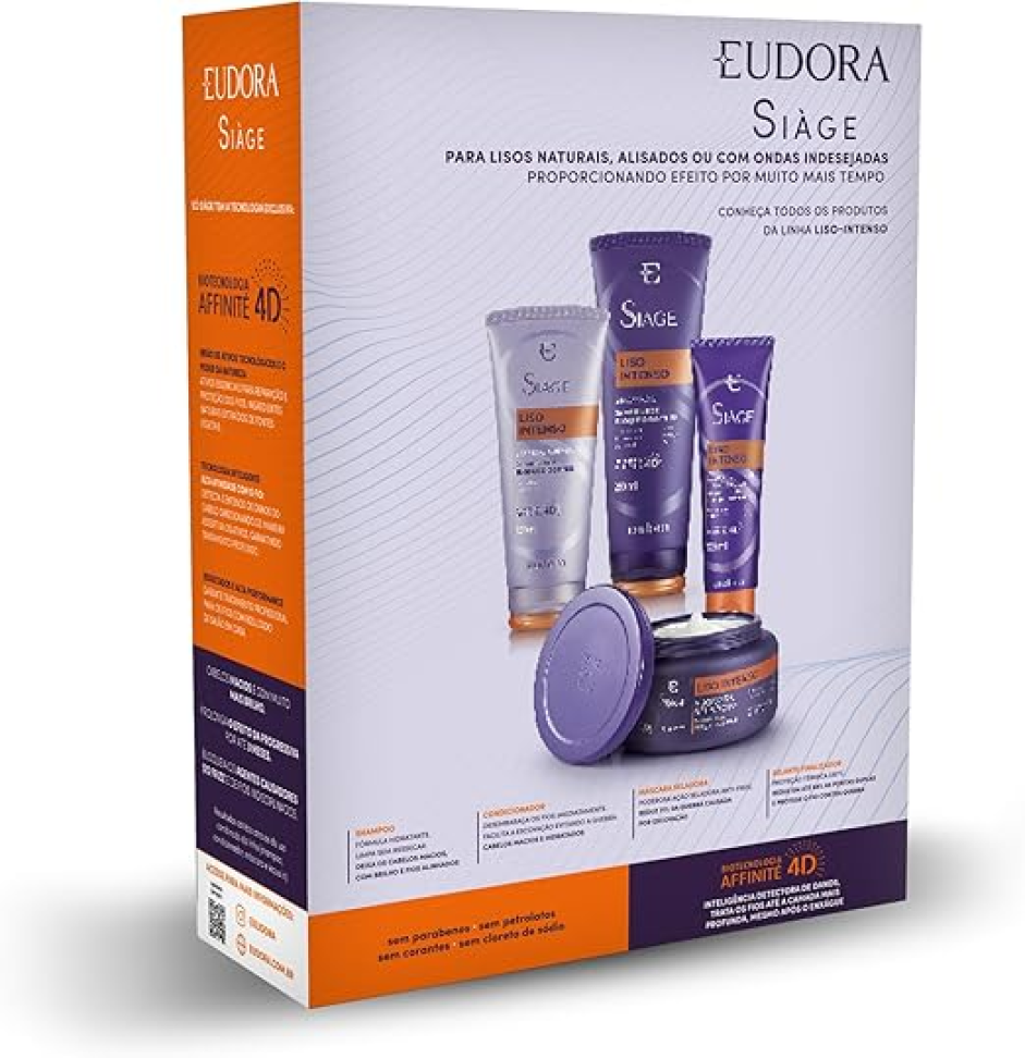 EUDORA SIÀGE PROMOPACK SHAMP/COND LISO INTENSO - #2