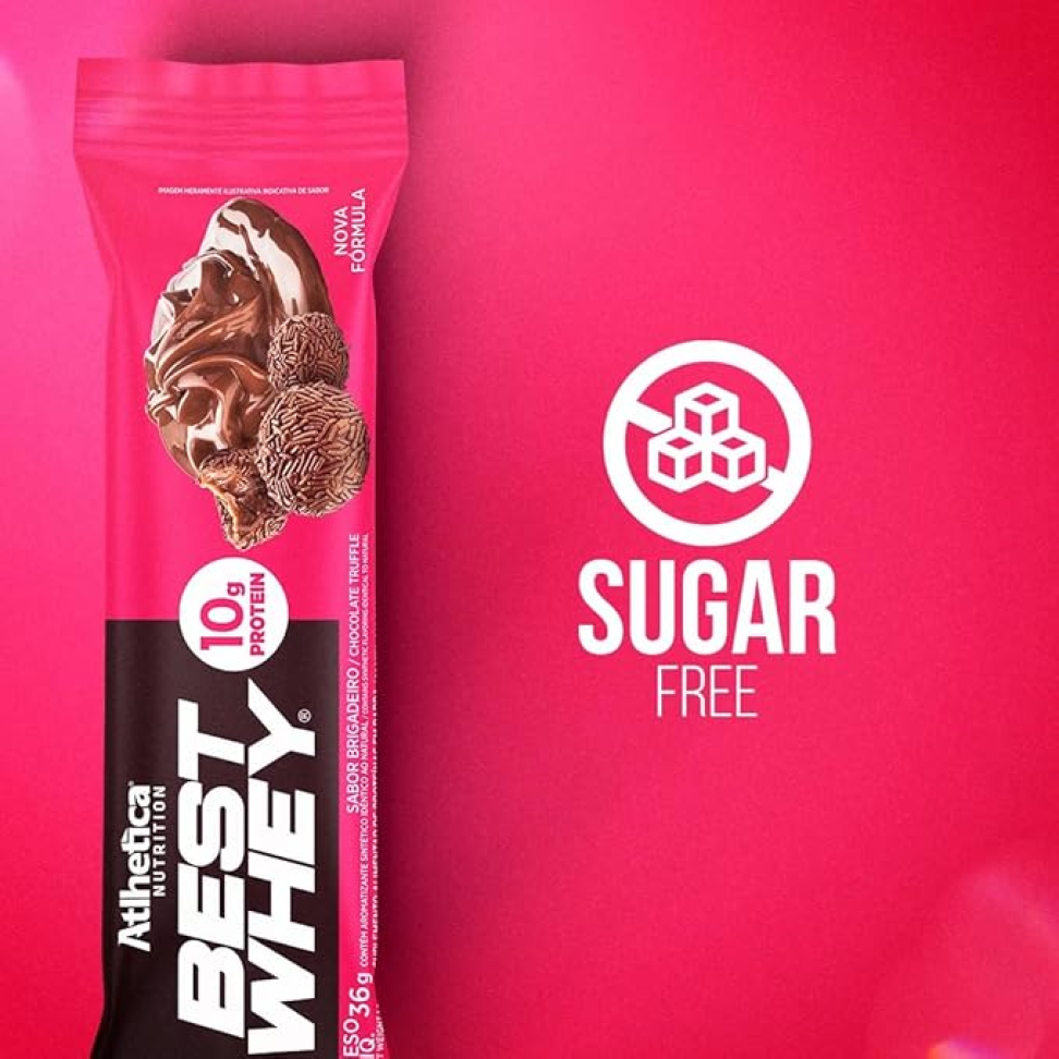 Best Whey Bar Todos Sabores C/ 12 Atlhetica Nutrition - #1