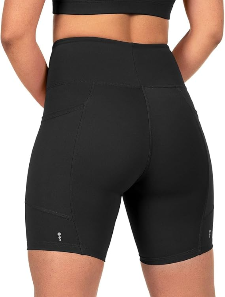 Short Com Bolso Para Corrida Academia Feminino Compressão - #1