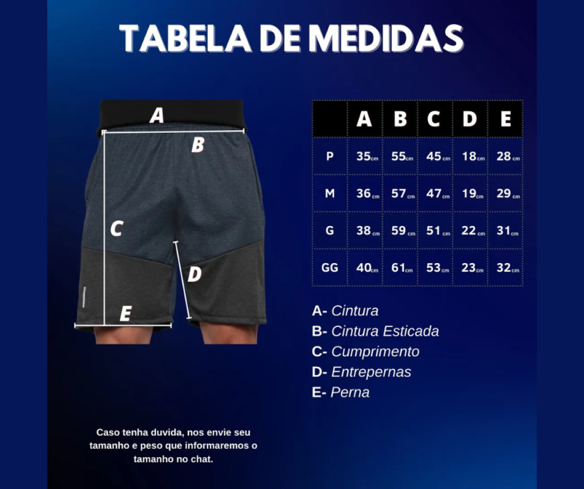 Kit 4 Bermuda Masculina Short Academia Tactel Com Elastano - #1
