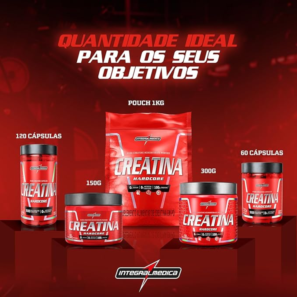 Integralmedica - Creatina em Pó Hardcore 100% Pura e Monohidratada - 300g - #4