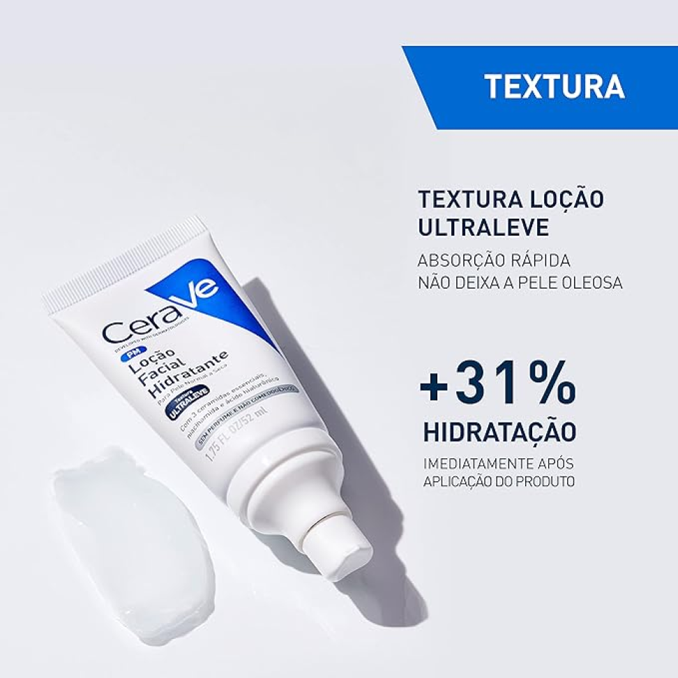 CeraVe Loção Hidratante para o Rosto - #1