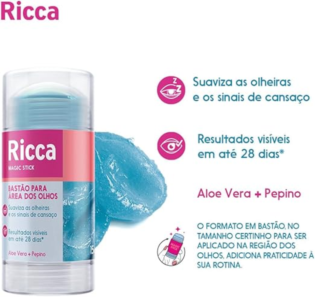 Ricca Bastão para área dos olhos - #1