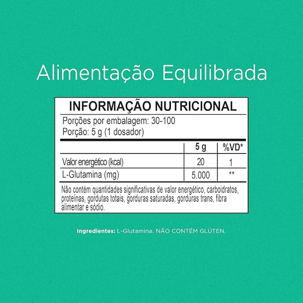 Glutamine L-Glutamina Isolada 100% Sem Sabor 500g Nutrify - #1