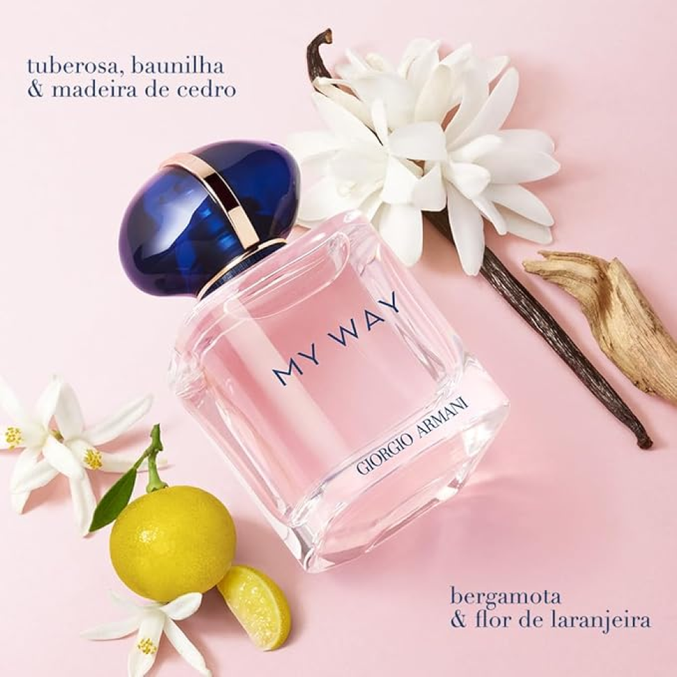 Armani Beauty, My Way Eau de Parfum, Giorgio Armani Perfume Feminino Refilável, Floral Amadeirado, Fragrância com Notas de Bergamota, Flor de Laranjeira e Baunilha - #3