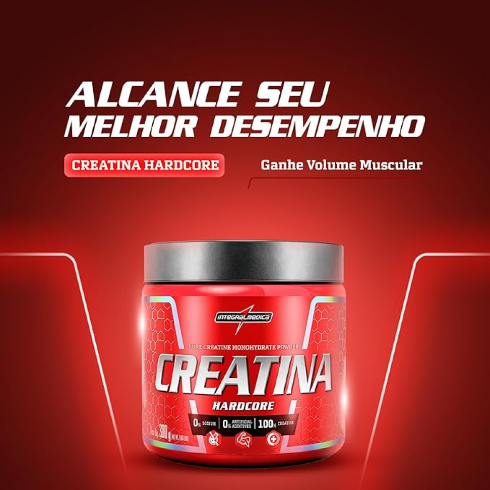 Integralmedica - Creatina em Pó Hardcore 100% Pura e Monohidratada - 300g - #2