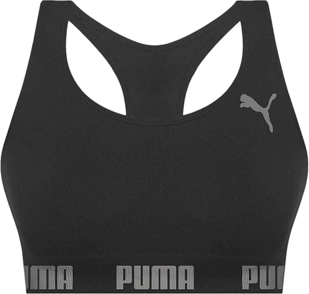 Top Academia Puma Alta Sustentação Sem Bojo Sem Costura Treino Fitness Esportivo Feminino Original. - #1