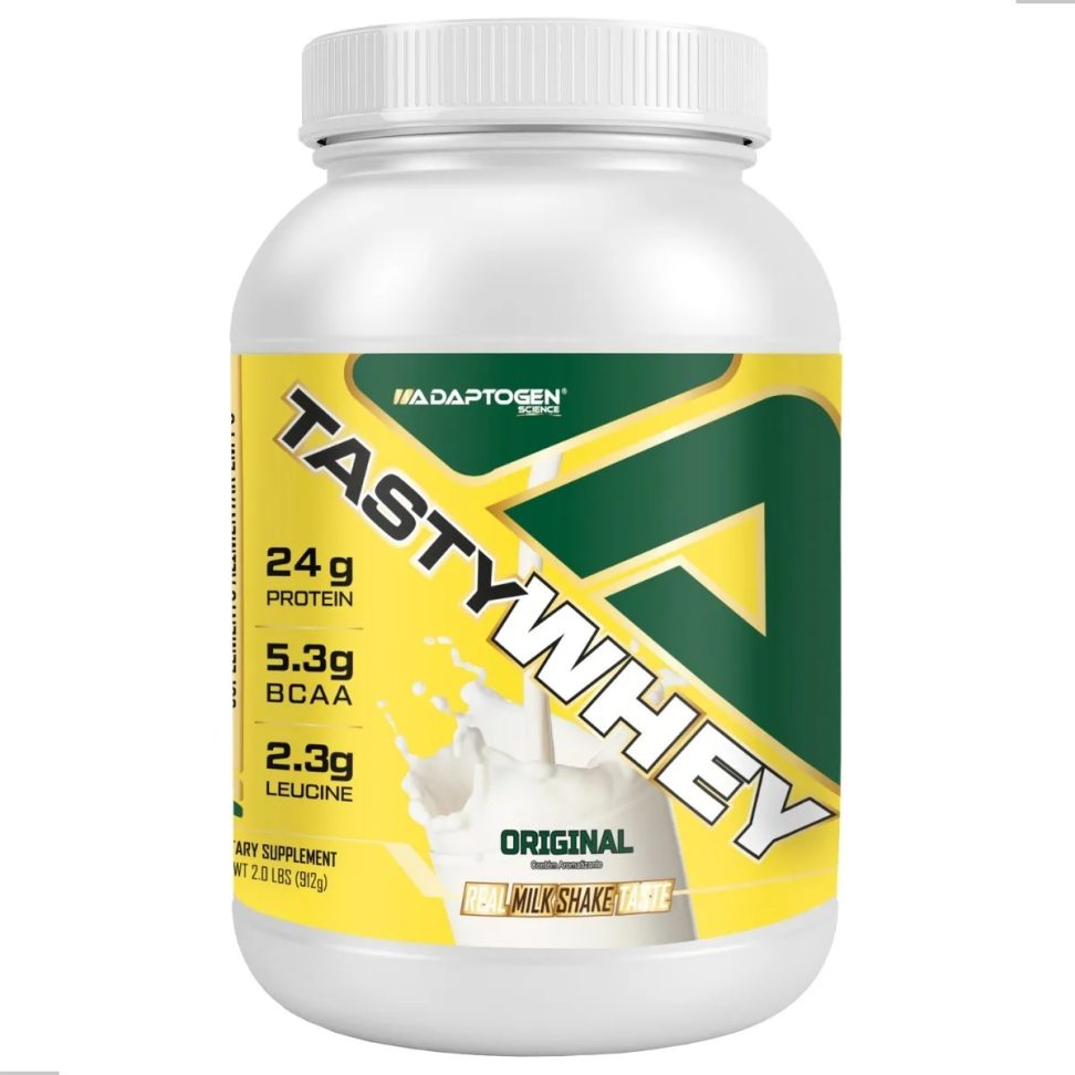 Suplemento Tasty Whey 3w Gourmet Whey Protein Adaptogen Science Pote 900g Sabor Original - #2