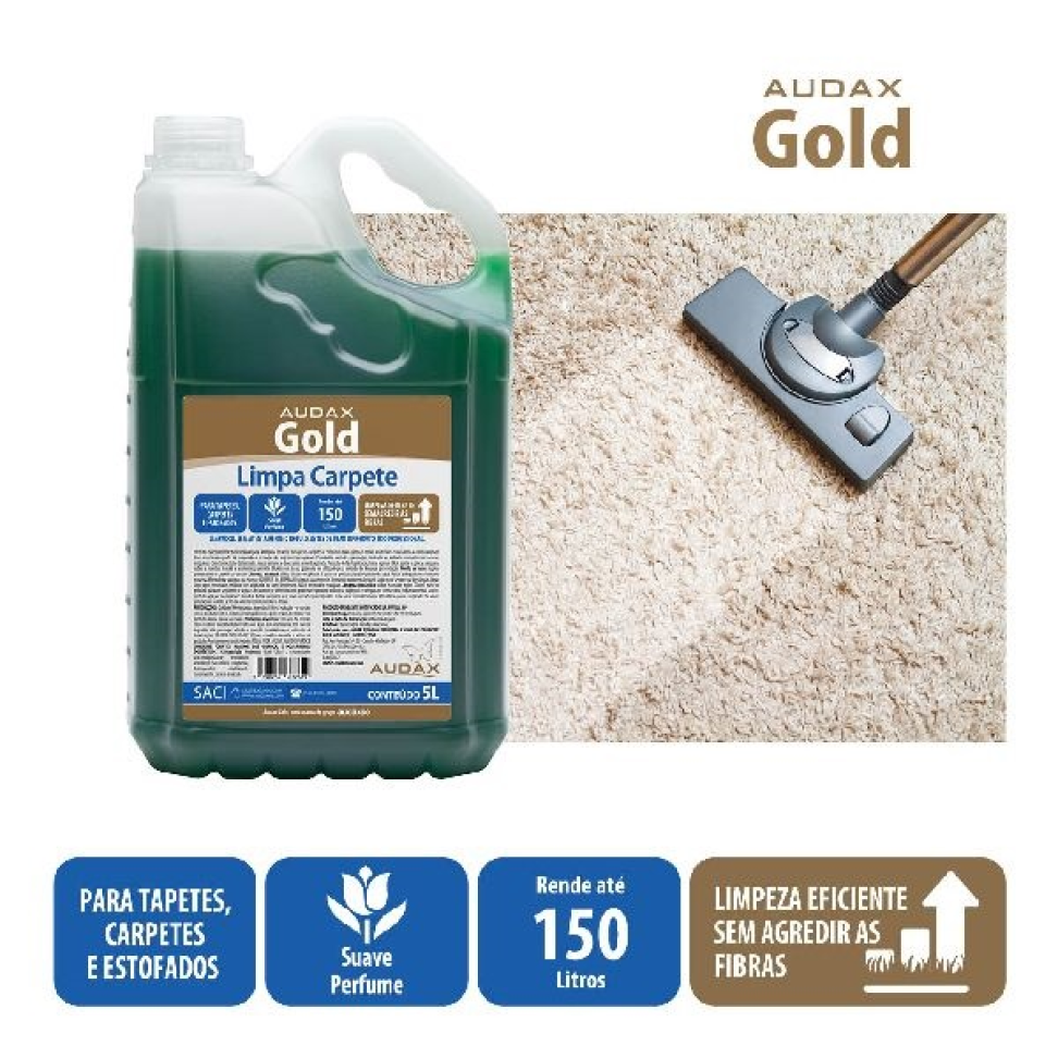 Limpa Carpete Gold 5L Rende Até 150L  Audax - #2
