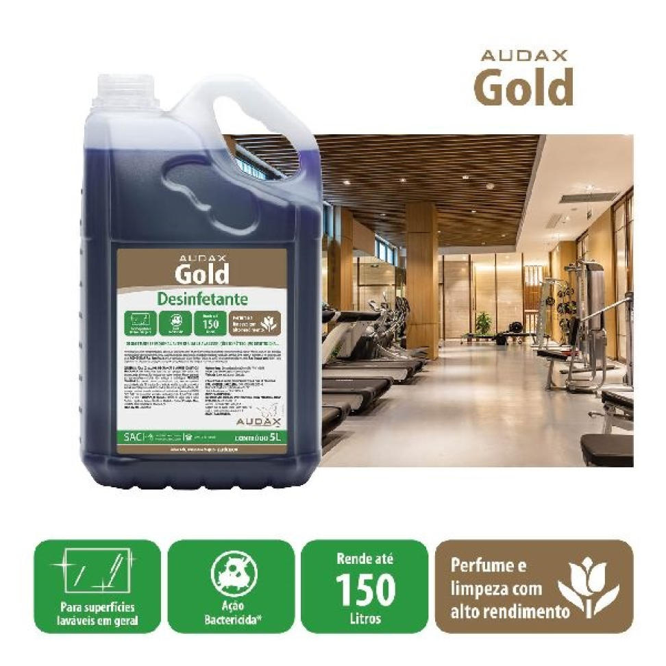 Desinfetante 5L Floral Gold- Audax - #2
