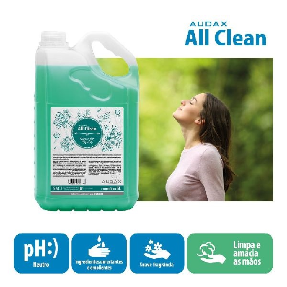 Sabonete Liquido Perolado Erva Doce Frescor da Manhã 5L  Audax - #1