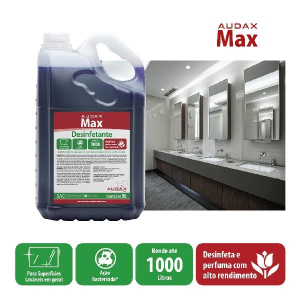 Desinfetante Concentrado Floral Max 5L - #2
