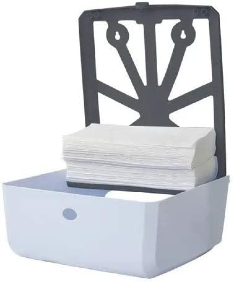 Dispenser Porta Papel Toalha Interfolha P/Banheiro- Nobre - #1