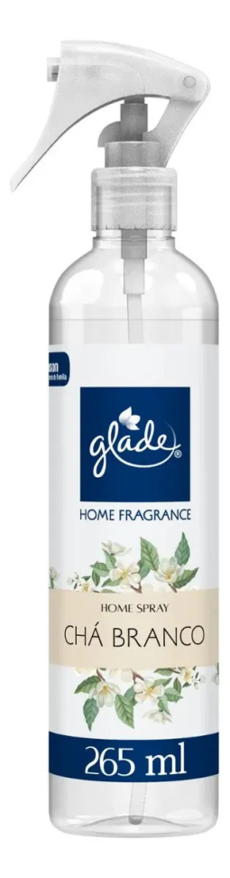 Aromatizador de Ambiente Glade Chá Branco Home Fragrance Odorizador Spray 265ml